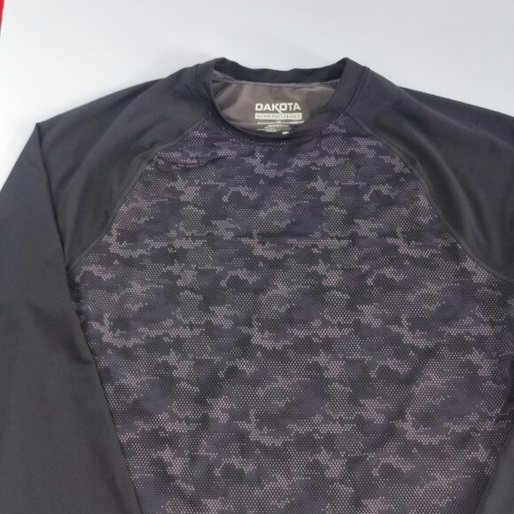 Dakota WorkPro Series Men's size L Camo DriWear Performance Baselayer Top - Picture 2 of 9